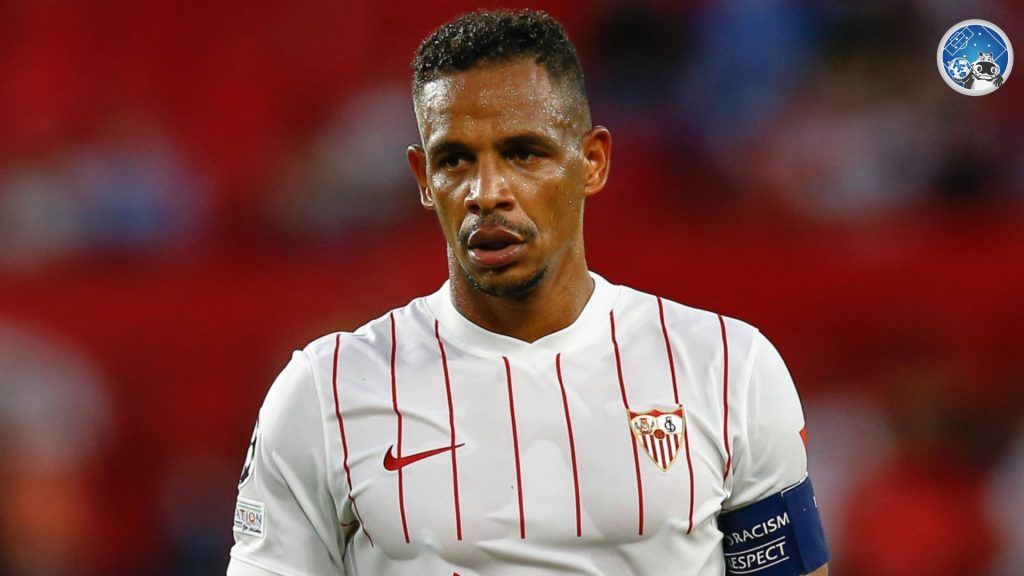 Fernando con la camiseta del Sevilla de LaLiga