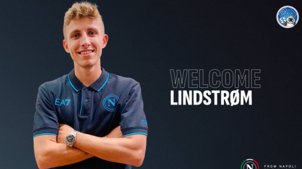 Lindstrom llegando al Napoli de la Serie A