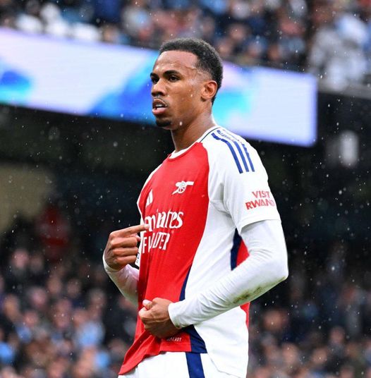 Gabriel Magalhães en los partidos fuera de casa de la Premier League para el Arsenal